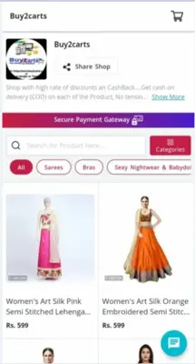 Buy2carts android App screenshot 1